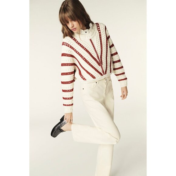 BA&SH Gardy Openwork Sweater - Picture 2 of 8